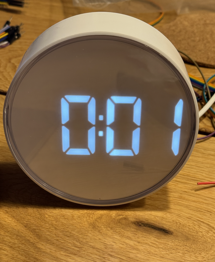 Ikea Plugget LCD Clock Configuration